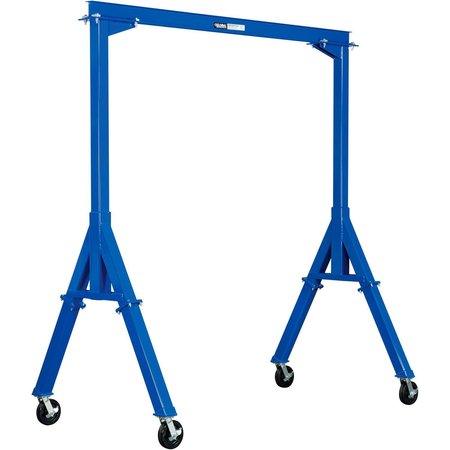 GLOBAL INDUSTRIAL Fixed Height Steel Gantry Crane, 10'W x 10'H, 2000 Lb. Capacity 298603